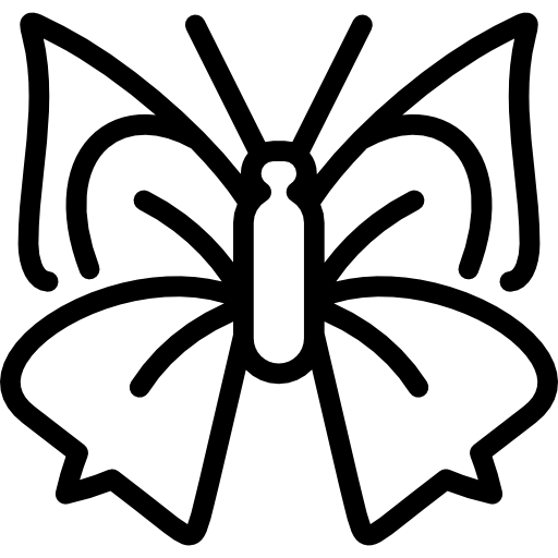 tawny rajah vlinder Special Lineal icoon