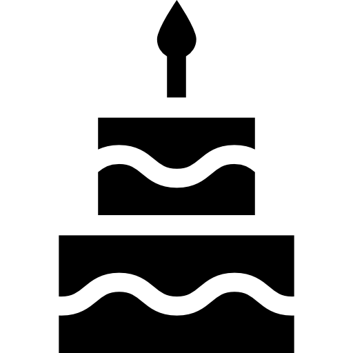 bolo de aniversário  Ícone