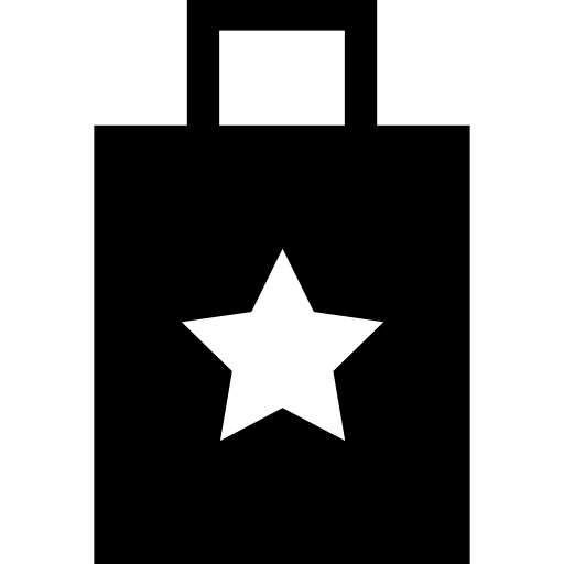 bolsa de regalo  icono