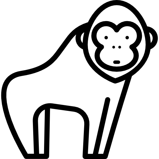 gorilla Special Lineal icon