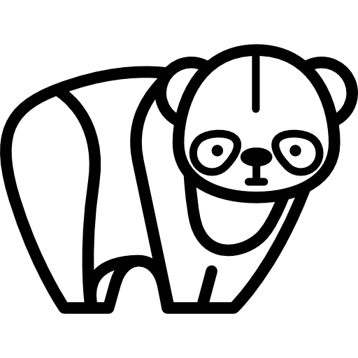 パンダ Special Lineal icon