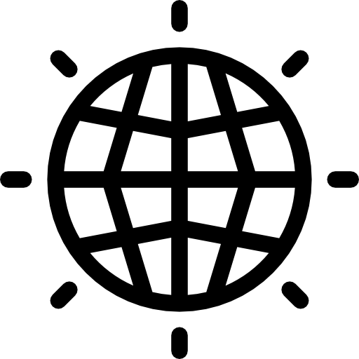 Earth grid  icon