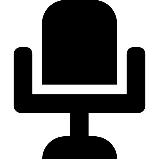 fotel fryzjerski  ikona