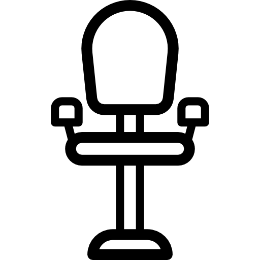 fotel fryzjerski Special Lineal ikona