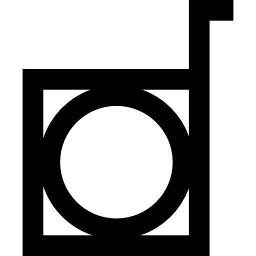 cinta métrica  icono