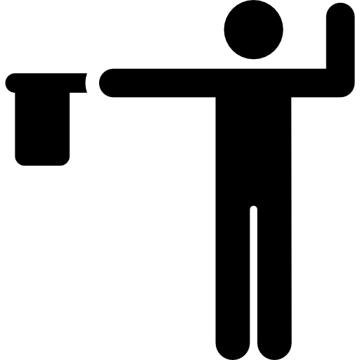 Worker Pictograms Fill icon
