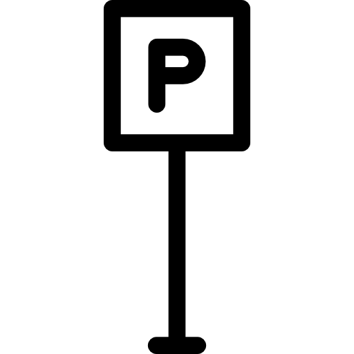 parkeer teken  icoon