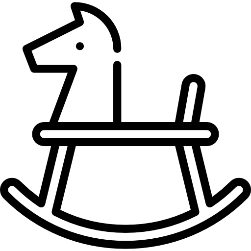 caballo mecedora Special Lineal icono