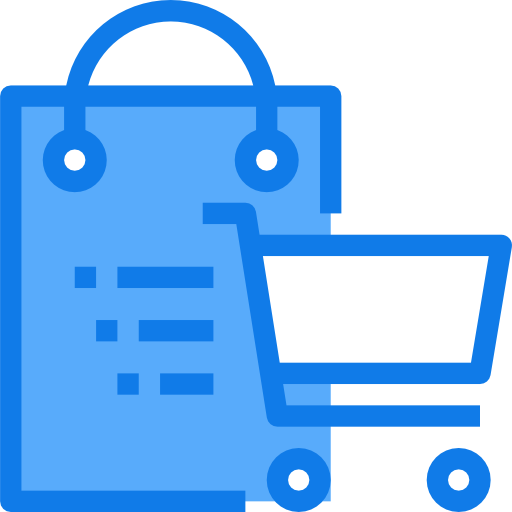Online shop Justicon Blue icon