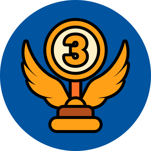 3rd place Generic color lineal-color icon