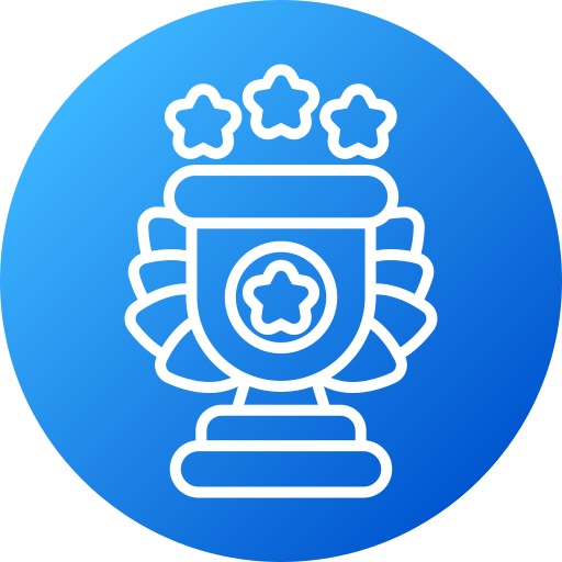 trophäenmedaille Generic gradient fill icon