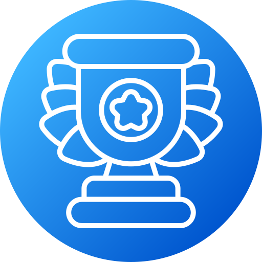 trophäenmedaille Generic gradient fill icon