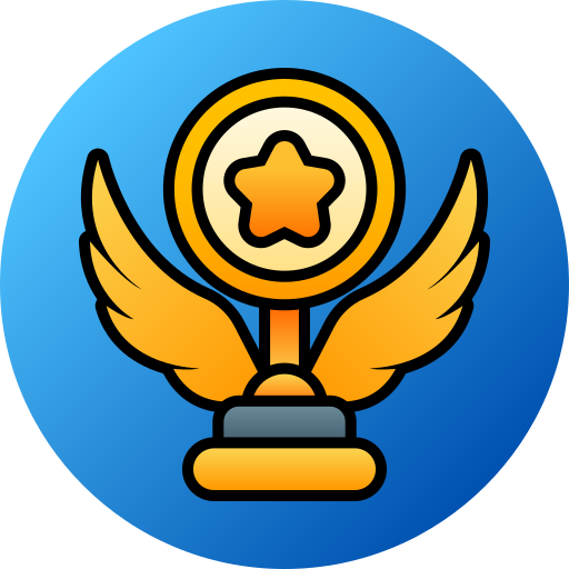 Trophy medal Generic gradient lineal-color icon