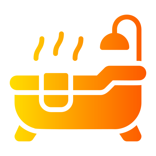 Bath tub Generic gradient fill icon