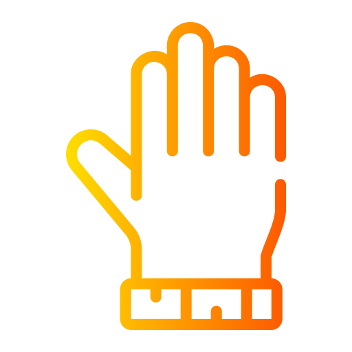Защитные перчатки Generic gradient outline иконка