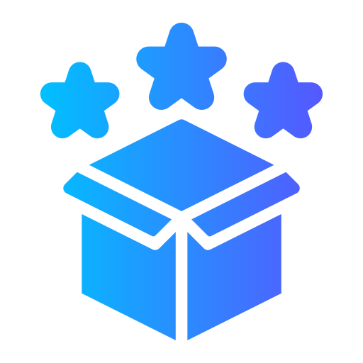 Package Generic gradient fill icon