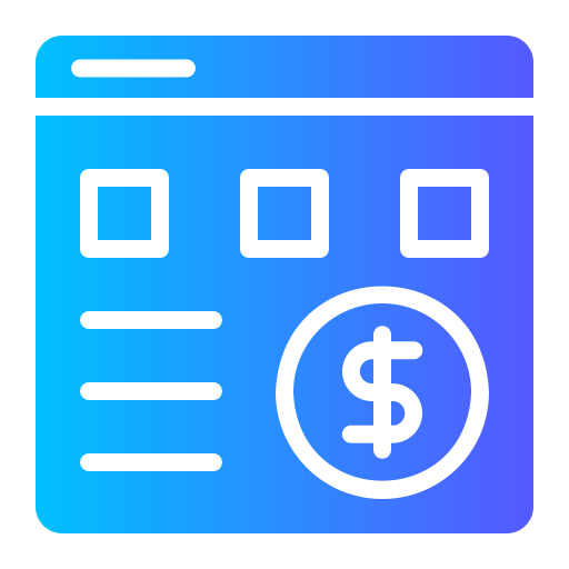 Paid service Generic gradient fill icon