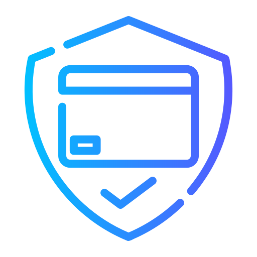安全なお支払い Generic gradient outline icon