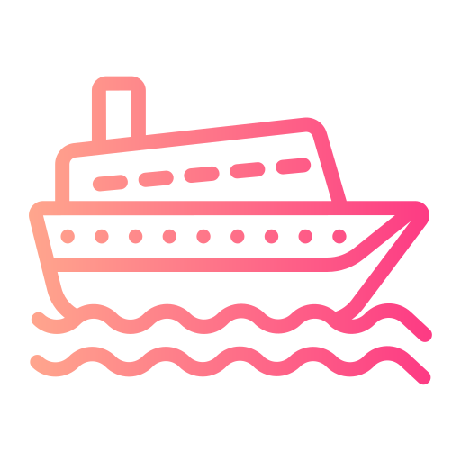 crucero Generic gradient outline icono
