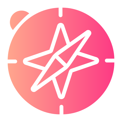 kompass Generic gradient fill icon