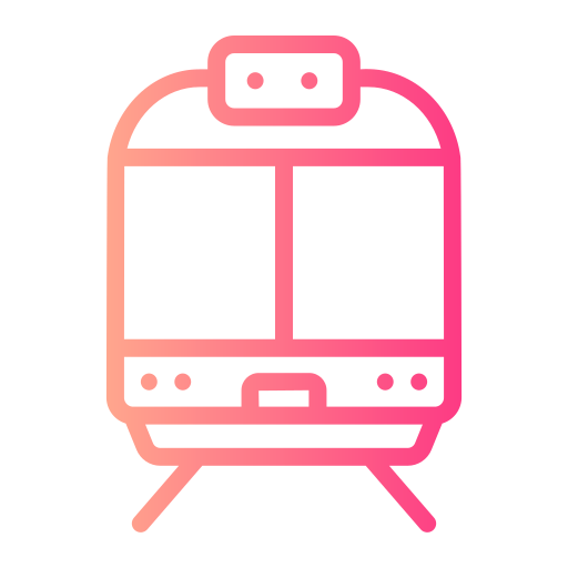 treno Generic gradient outline icona