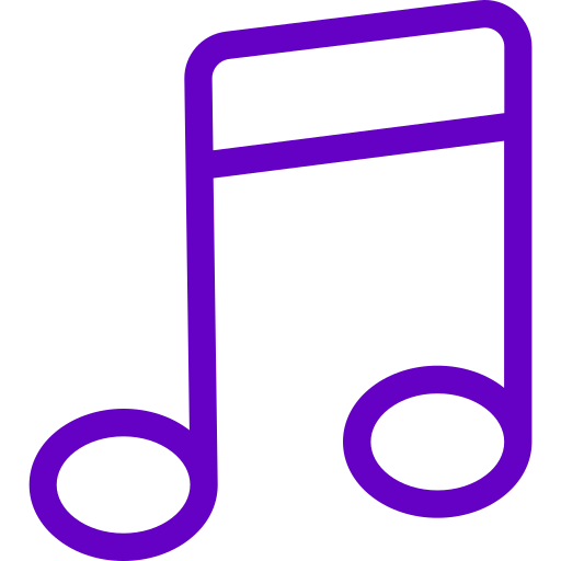 música Generic color outline icono