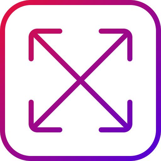 maximierung Generic gradient outline icon