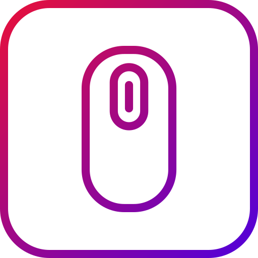 Mouse Generic gradient outline icon