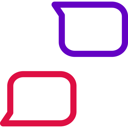 bolla di chat Generic color outline icona