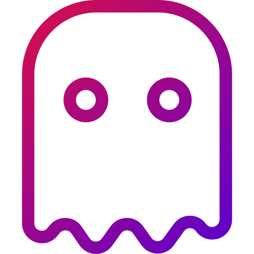 fantasma Generic gradient outline icono