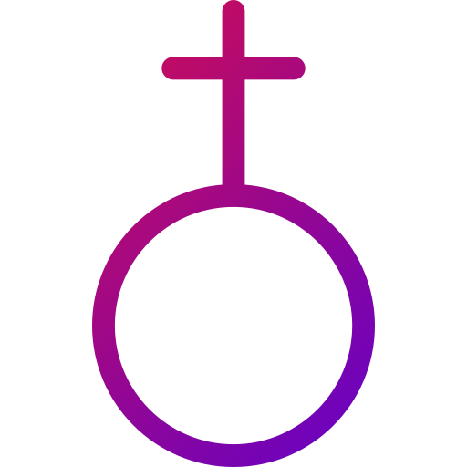 femenino Generic gradient outline icono