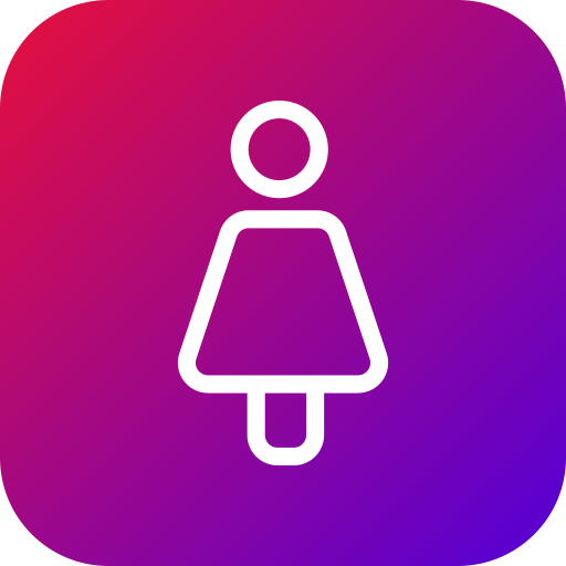 femenino Generic gradient fill icono