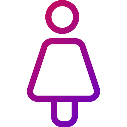 femenino Generic gradient outline icono