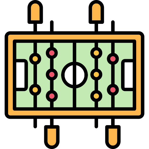 Table football Generic color lineal-color icon