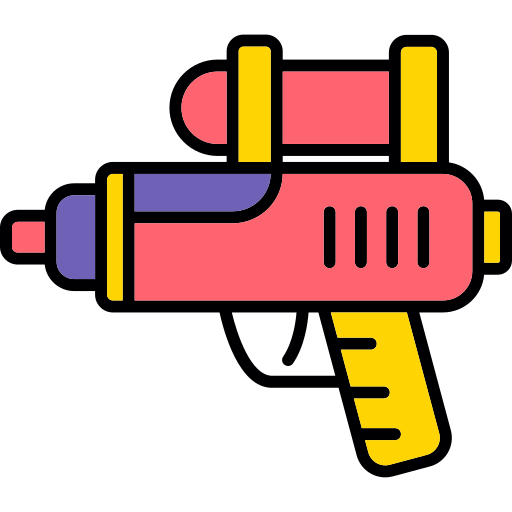 pistola ad acqua Generic color lineal-color icona