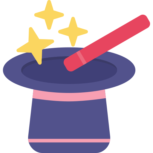 sombrero mágico Generic color fill icono