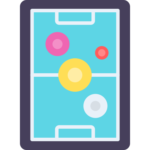 airhockey Generic color fill icon