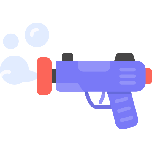 speelgoedgeweer Generic color fill icoon
