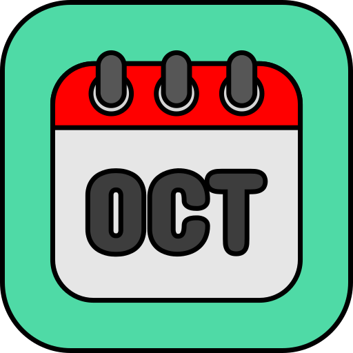 Октябрь Generic color lineal-color иконка