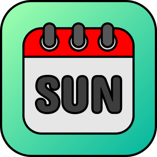 Sunday Generic gradient lineal-color icon