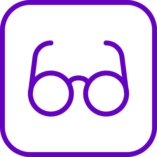 occhiali Generic color outline icona