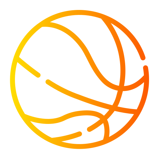 pallacanestro Generic gradient outline icona