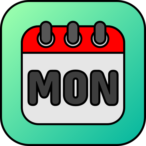 Monday Generic gradient lineal-color icon