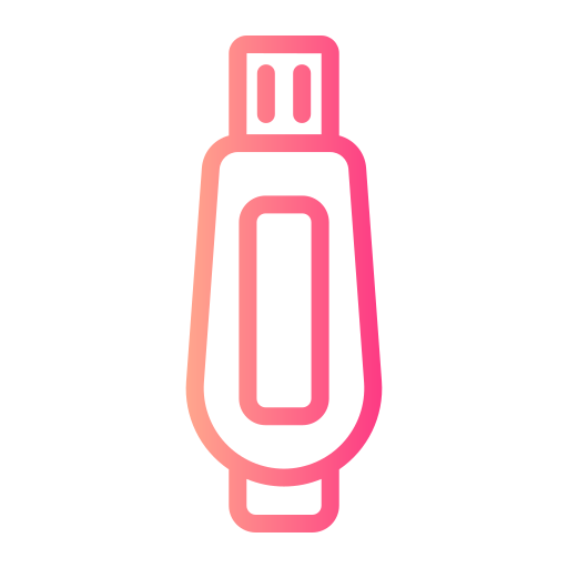 usb laufwerk Generic gradient outline icon