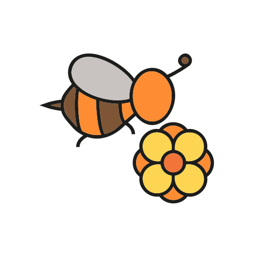 Honey bee Generic color lineal-color icon