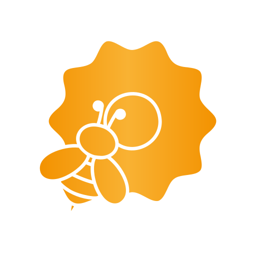 Honey bee Generic gradient fill icon