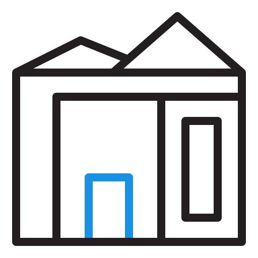 House Generic color outline icon