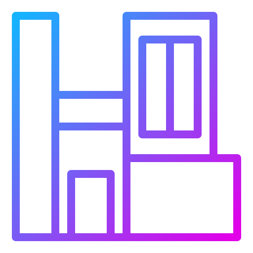 haus Generic gradient outline icon