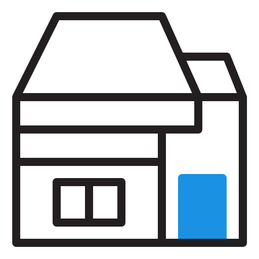 haus Generic color lineal-color icon