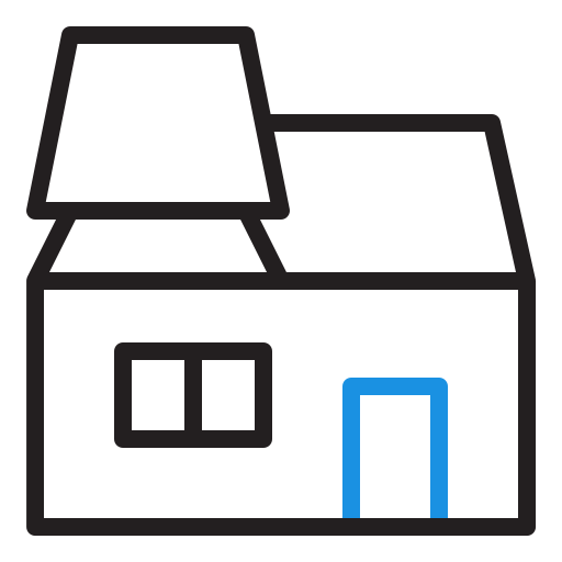 haus Generic color outline icon